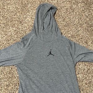 Jordan long sleeve hoodie.